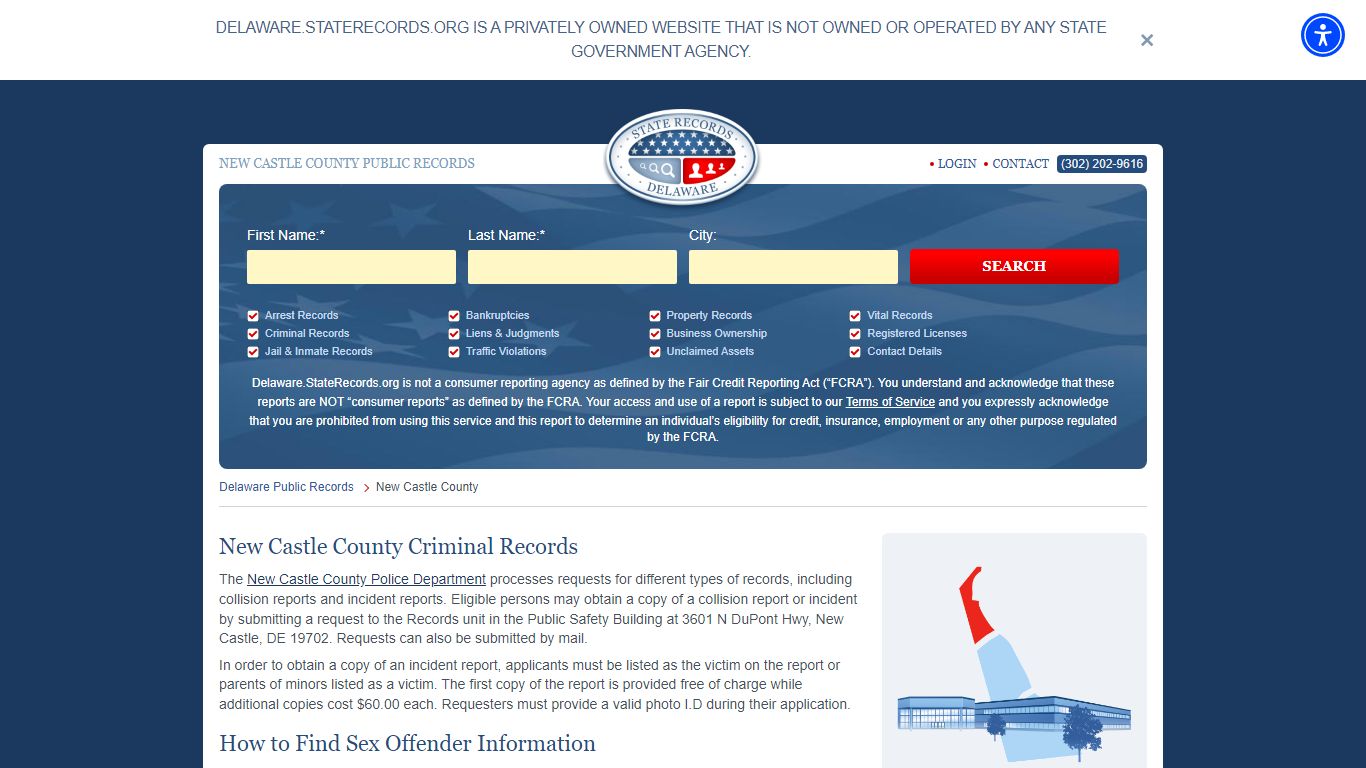 NEW CASTLE COUNTY PUBLIC RECORDS - StateRecords.org